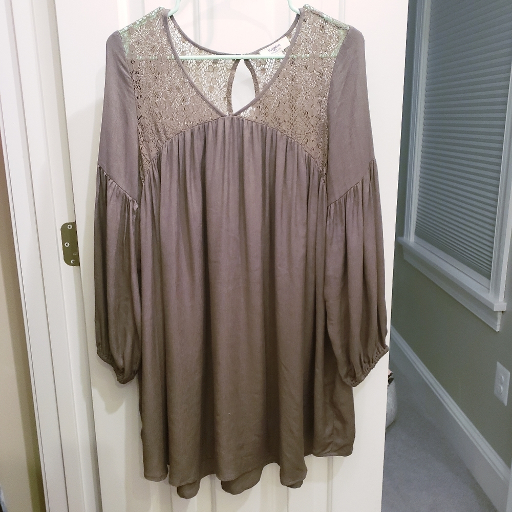 Olive Midi Dress. Size small.